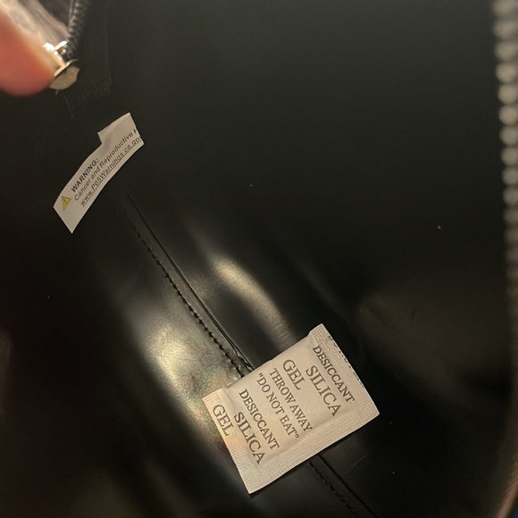 Black mouse purse with gold strap - Picture 4 of 5